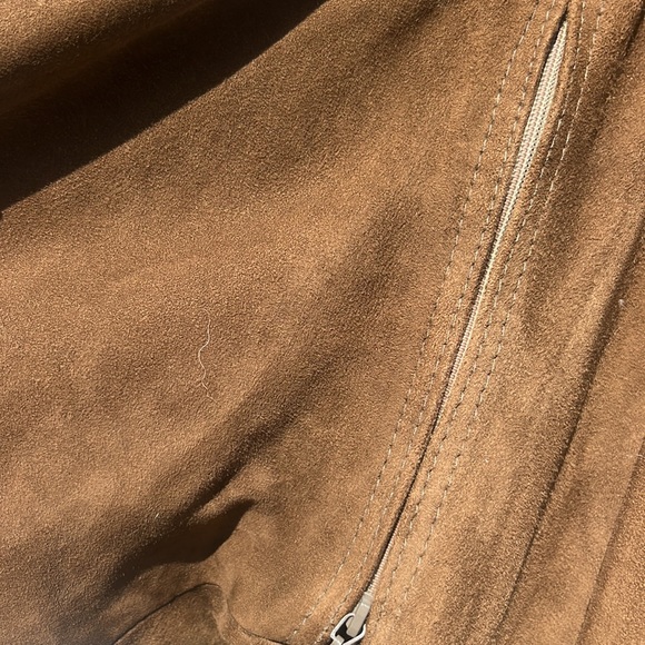 CHRIST Vintage 1970's Lambskin/Suede Coat - Picture 11 of 17